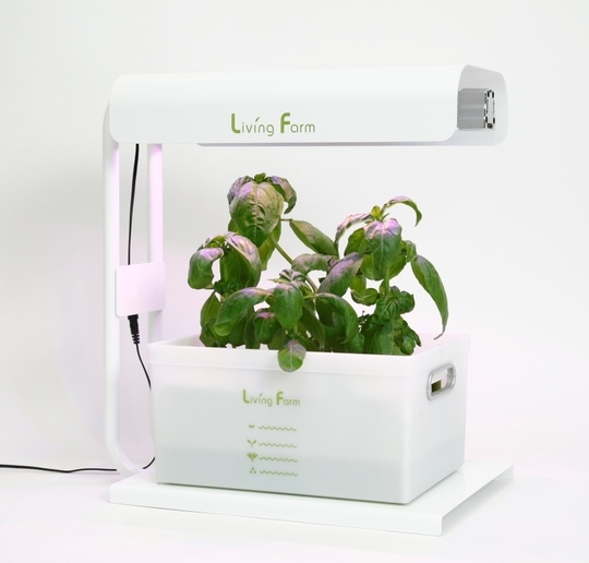 名作 Living LED付き（水耕栽培ブログ プランターラック Farm 鉢・プランター